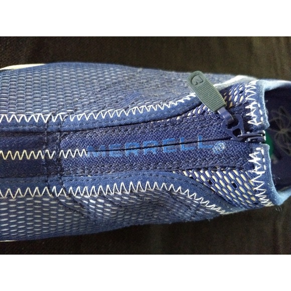 Merrell Zip Sneakers Lorelei Twilight Blue Womens 8 Walking Shoe Minimalist NWOT - Picture 14 of 16